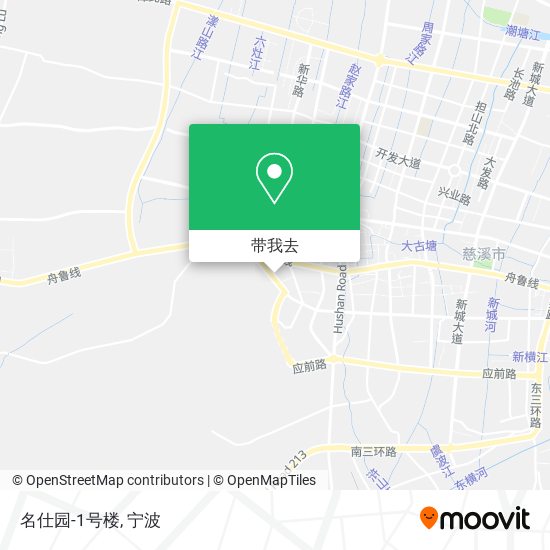 名仕园-1号楼地图