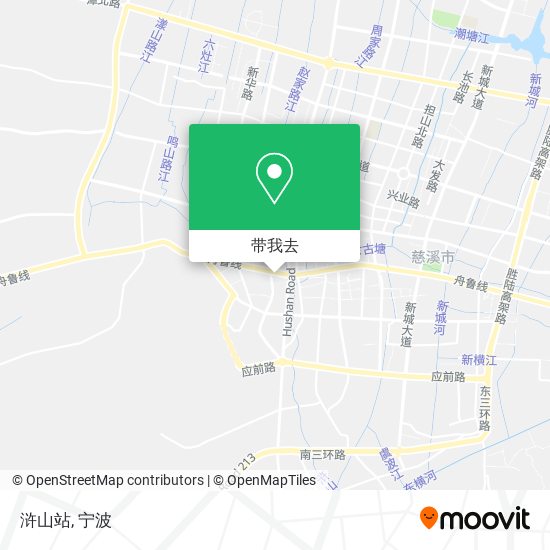 浒山站地图