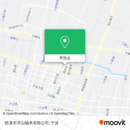 慈溪市浒山轴承有限公司地图