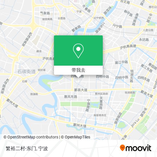 繁裕二村-东门地图
