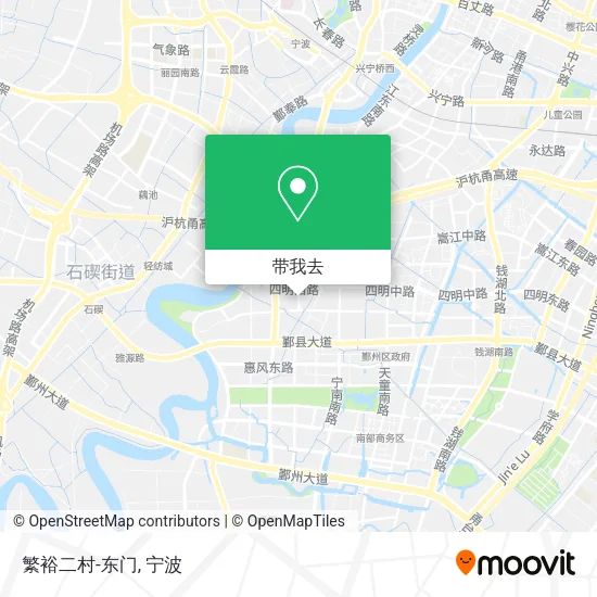 繁裕二村-东门地图