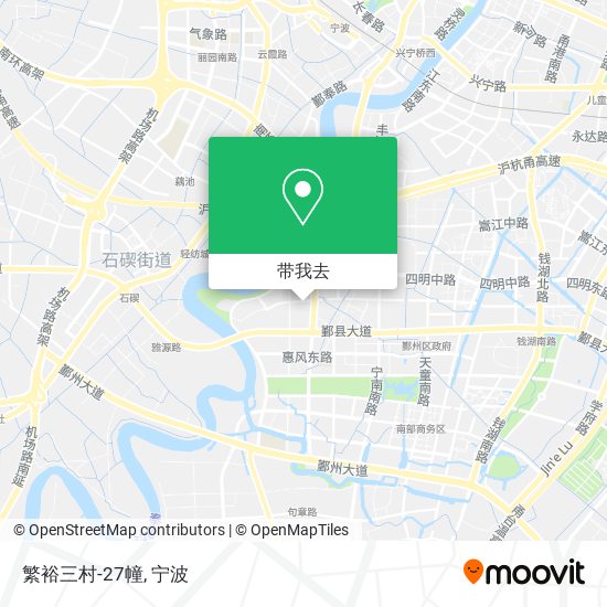 繁裕三村-27幢地图