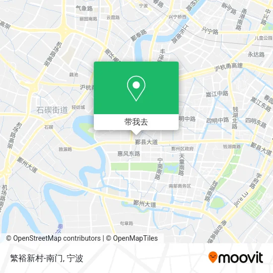 繁裕新村-南门地图