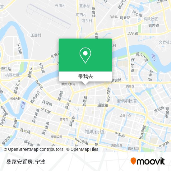 桑家安置房地图