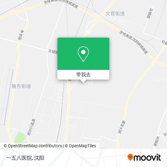 一五八医院地图