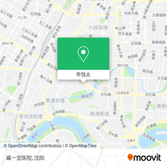 藏一堂医院地图
