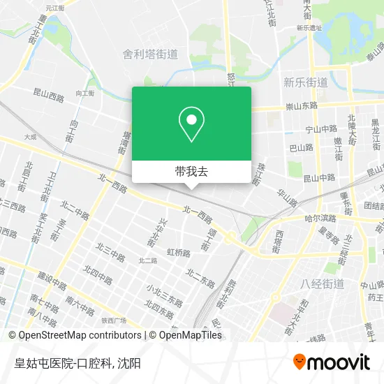 皇姑屯医院-口腔科地图
