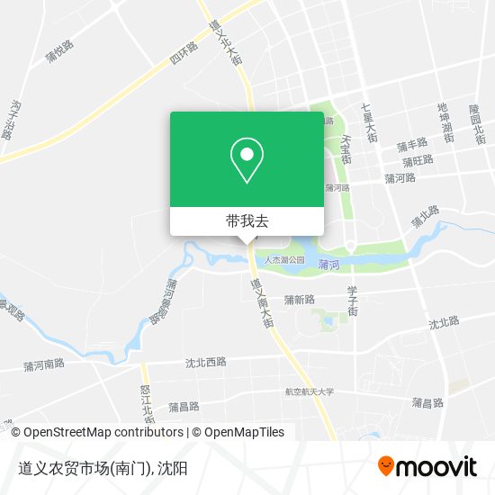 道义农贸市场(南门)地图