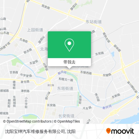 沈阳宝绅汽车维修服务有限公司地图