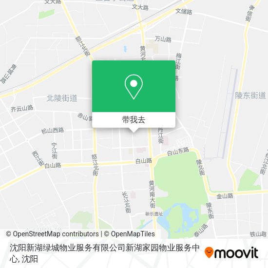 沈阳新湖绿城物业服务有限公司新湖家园物业服务中心地图