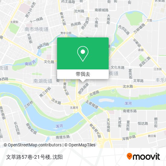 文萃路57巷-21号楼地图