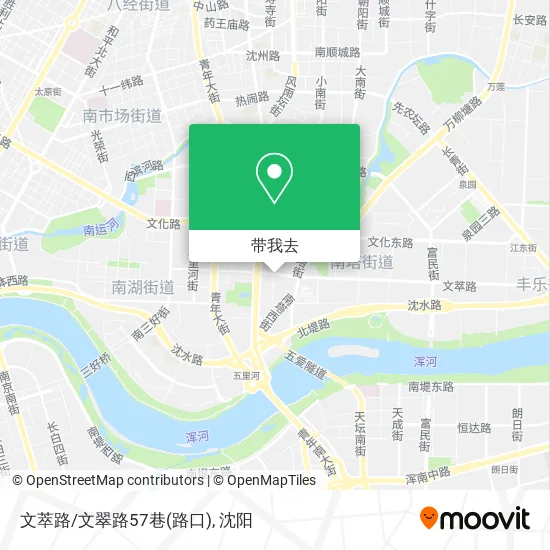 文萃路/文翠路57巷(路口)地图