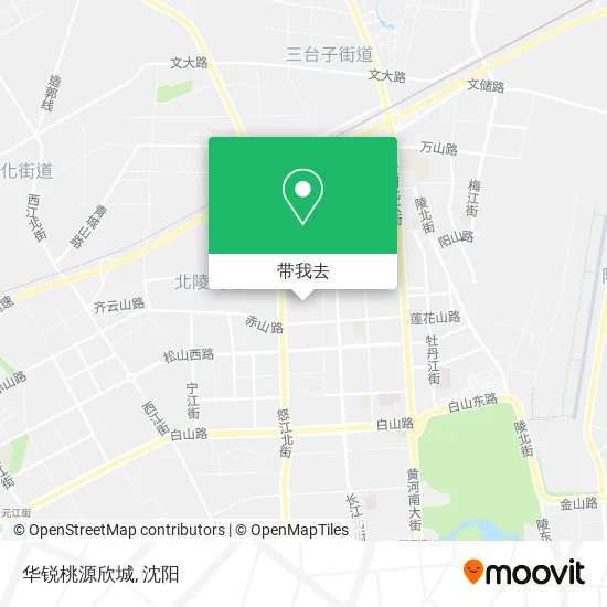 华锐桃源欣城地图