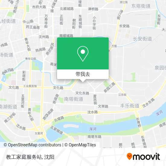 教工家庭服务站地图