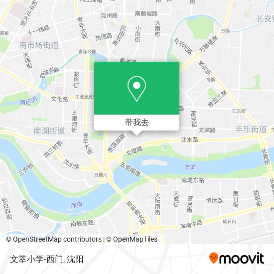 文萃小学-西门地图
