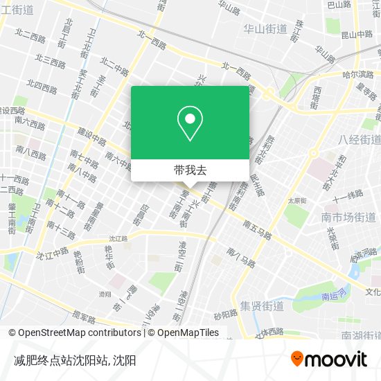 减肥终点站沈阳站地图