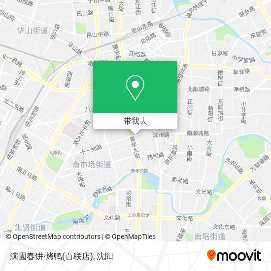 满園春饼·烤鸭(百联店)地图