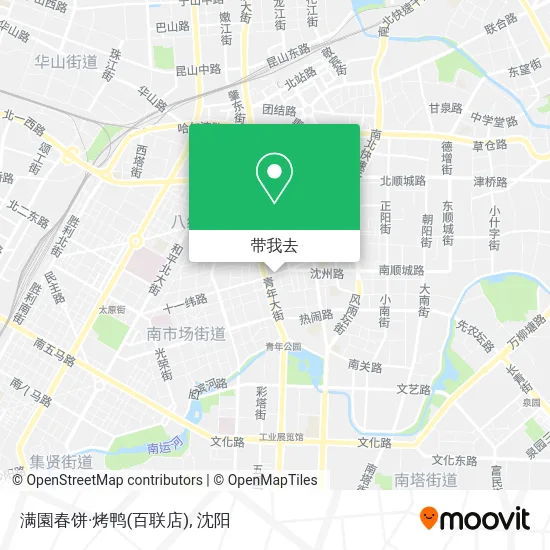 满園春饼·烤鸭(百联店)地图