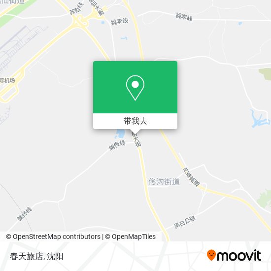 春天旅店地图