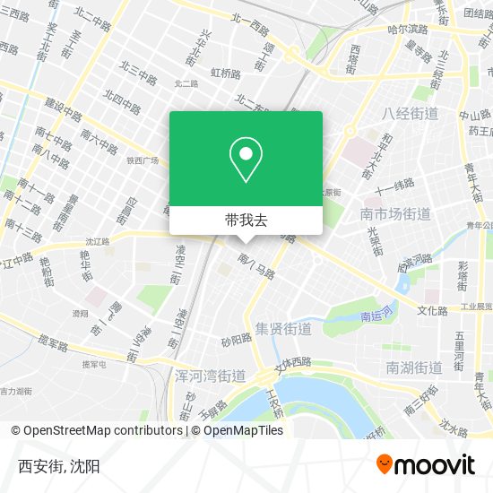 西安街地图