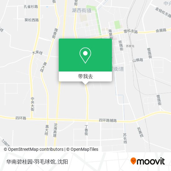 华南碧桂园-羽毛球馆地图