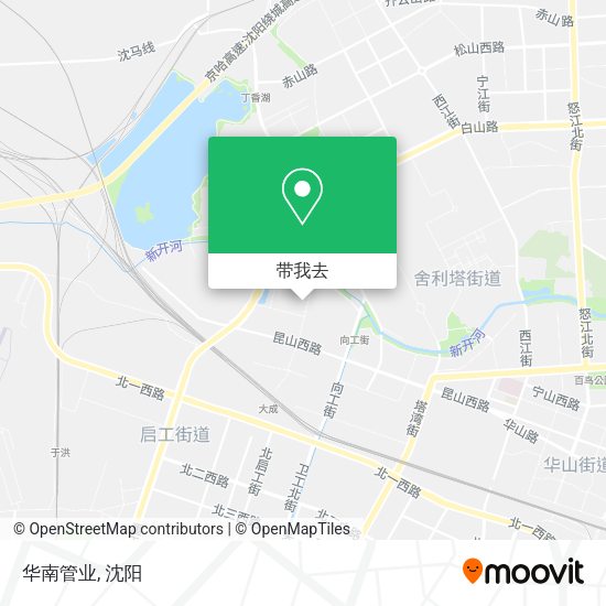 华南管业地图