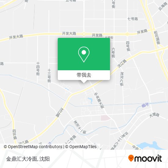 金鼎汇大冷面地图