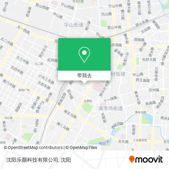 沈阳乐颜科技有限公司地图