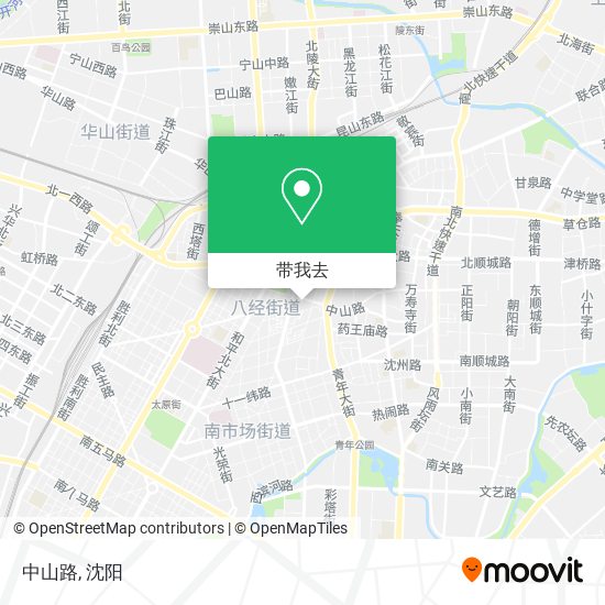 中山路地图