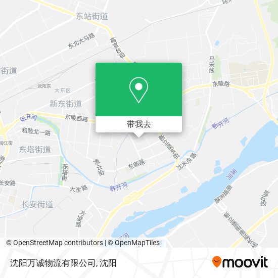 沈阳万诚物流有限公司地图