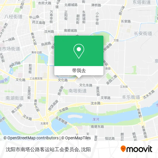 沈阳市南塔公路客运站工会委员会地图