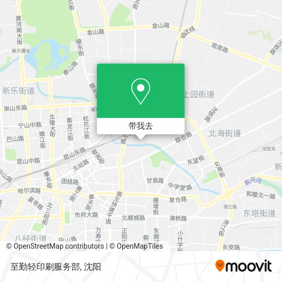 至勤轻印刷服务部地图