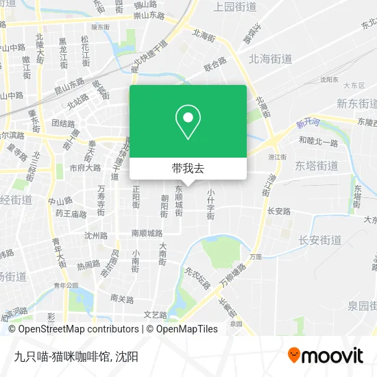 九只喵-猫咪咖啡馆地图