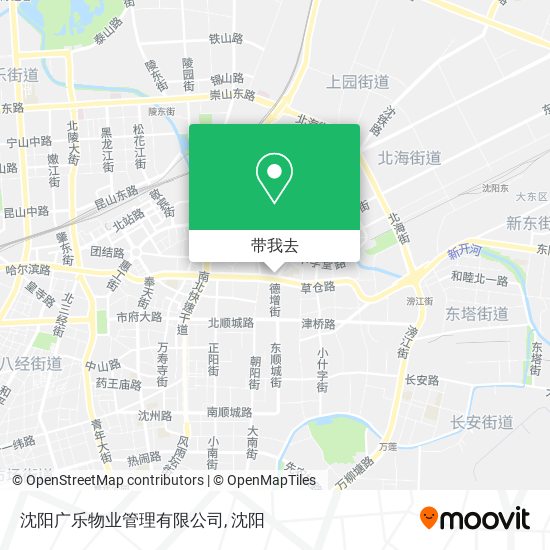 沈阳广乐物业管理有限公司地图