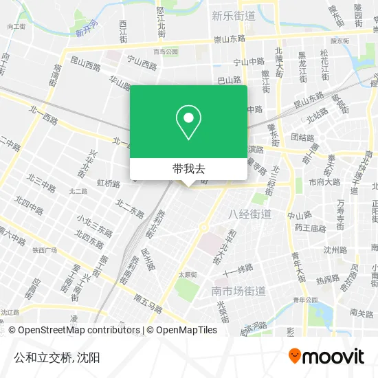 公和立交桥地图