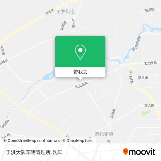 于洪大队车辆管理所地图