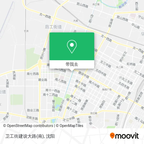 卫工街建设大路(南)地图