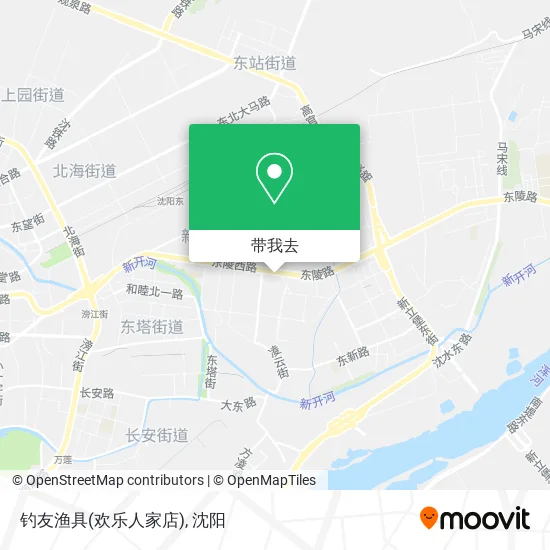钓友渔具(欢乐人家店)地图