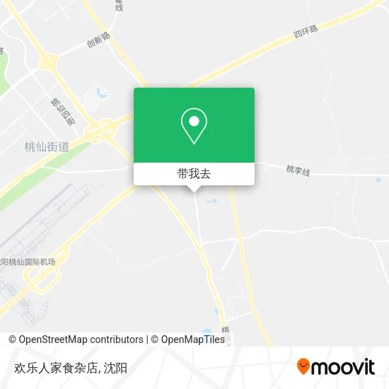 欢乐人家食杂店地图