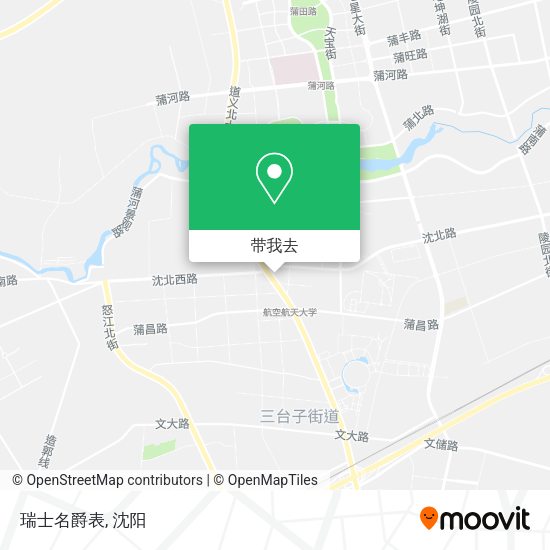 瑞士名爵表地图