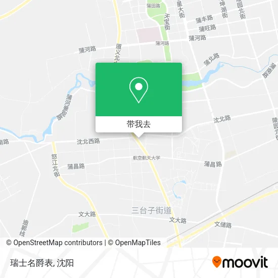 瑞士名爵表地图