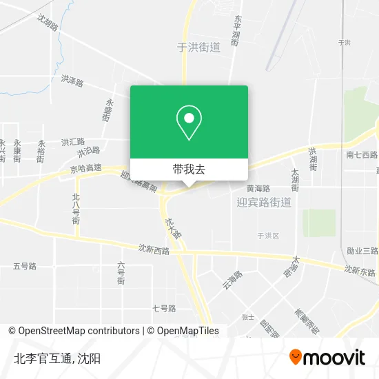 北李官互通地图