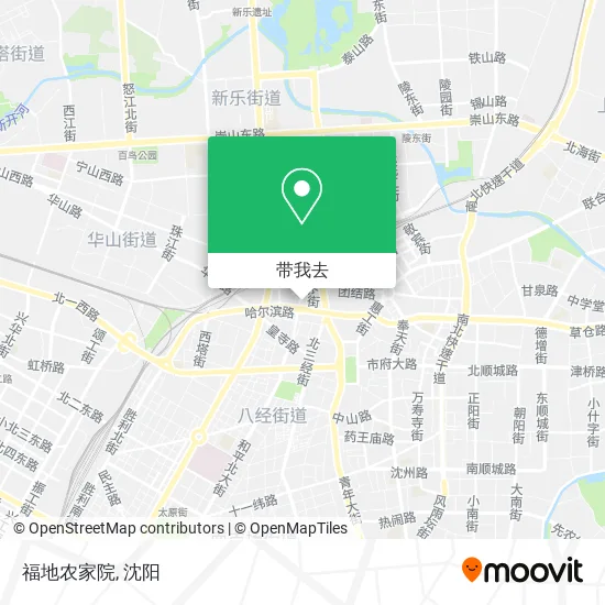 福地农家院地图