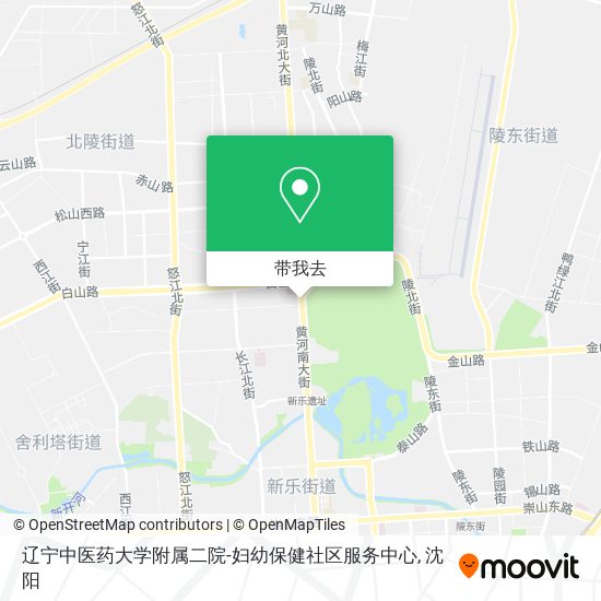 辽宁中医药大学附属二院-妇幼保健社区服务中心地图