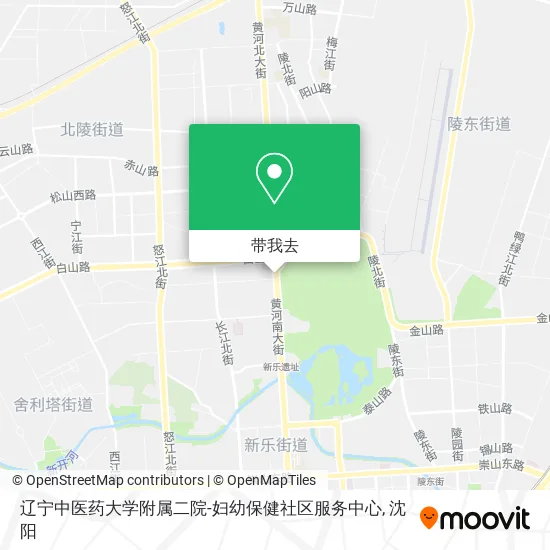 辽宁中医药大学附属二院-妇幼保健社区服务中心地图