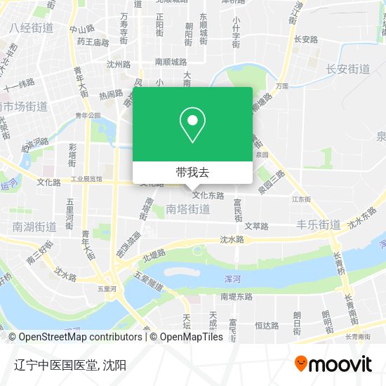 辽宁中医国医堂地图