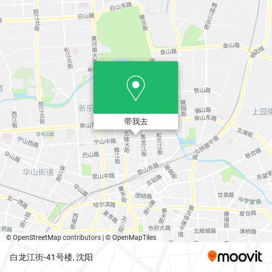 白龙江街-41号楼地图