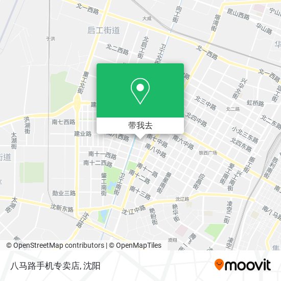 八马路手机专卖店地图