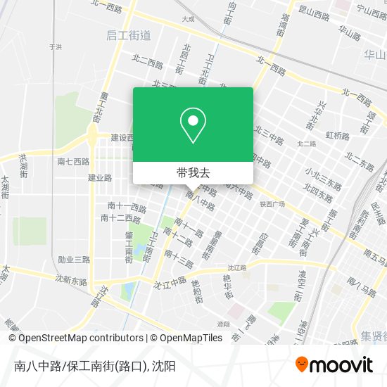 南八中路/保工南街(路口)地图