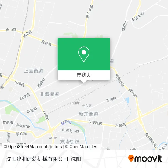 沈阳建和建筑机械有限公司地图